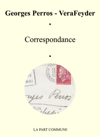 Correspondance (1966 - 1977)
