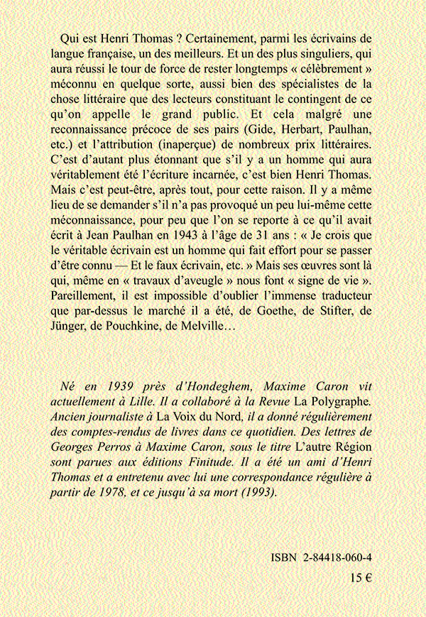 4ème de couverture
