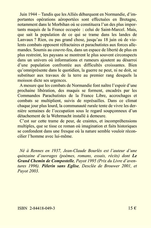 4ème de couverture